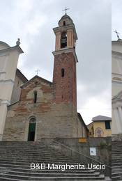 la Pieve romanica di Uscio lungo la via del mare