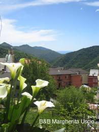 panorama davanti al Monte di Portofino